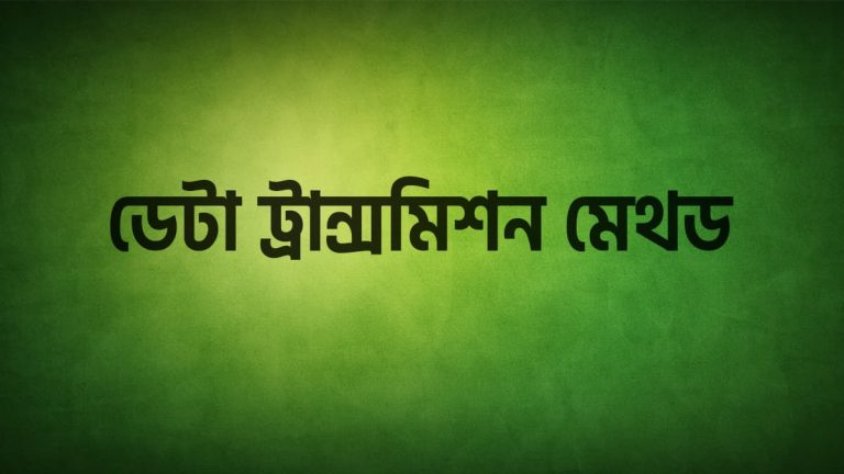 একবারে একসাথে অনেক বিট পাঠানো হয়